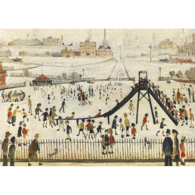 Childrens Playground - Lowry Postcard